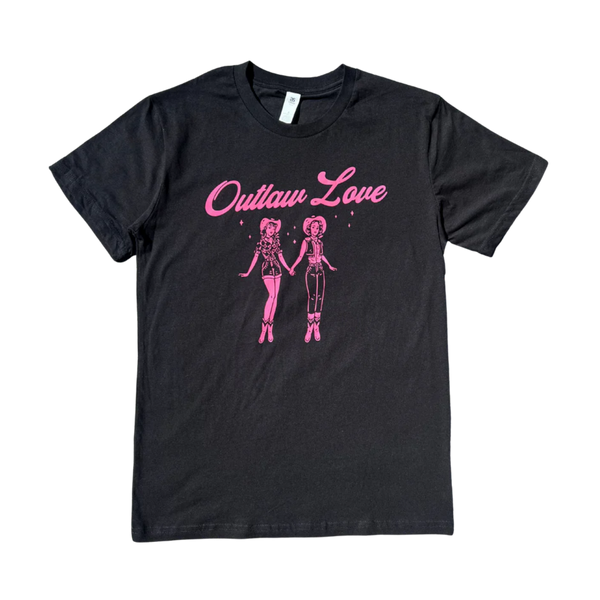 Outlaw Love black tshirt