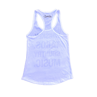 Whiskey. Tacos. Country Music. White Tanks